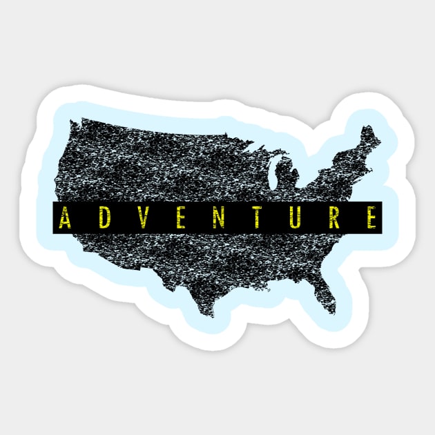 Adventure Sticker by SixThirtyDesign